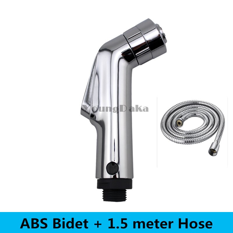 Marca Modern Acabamento Cromado Duplo Modo de Sanita Bidé Spray de Torneira Do Chuveiro Do Banheiro Conjunto com Mangueira & Holder. Limpeza de saúde Bidê: Bidet and Hose