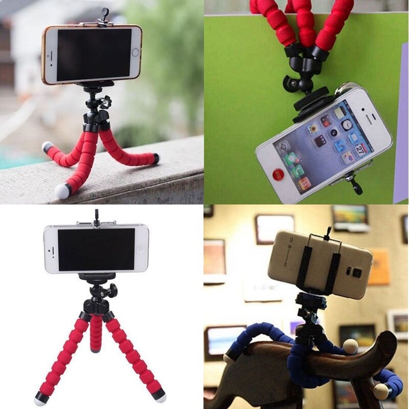 Mobile Selfie Flexible Octopus Tripods For Mobile Phone With Photo Remote Control Camera Selfie Stand Monopod Selfie Sticks