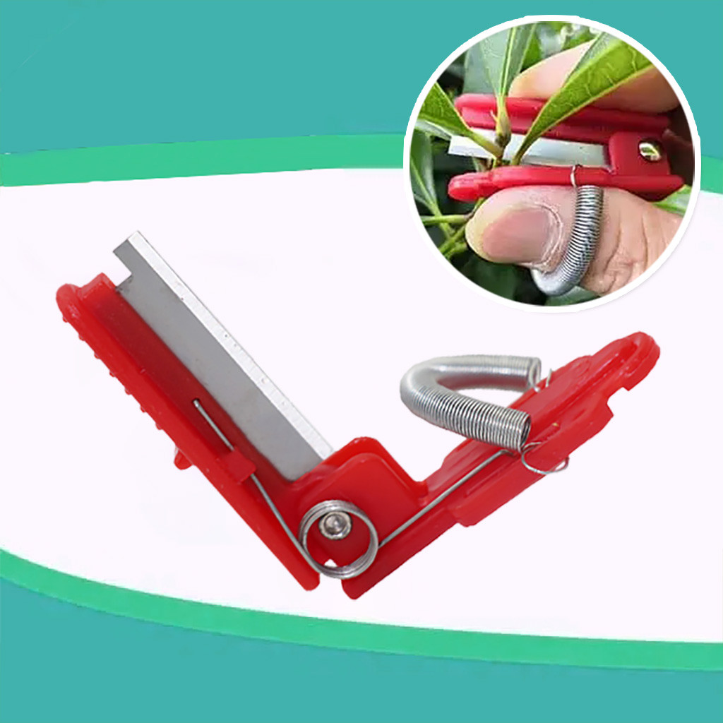 Multifunktions Daumen Messer Garten Pruner Obst Picking Gerät Sichere Obst Klinge Werkzeug Schneiden Klinge Ringe Finger Schutz Catcher