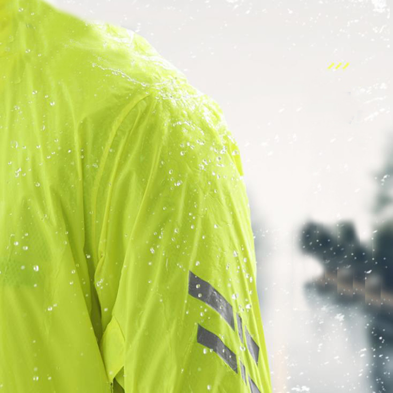 Conjunto de chubasquero para motocicleta para hombre, ropa de lluvia al aire libre, mono impermeable de pesca, abrigo de lluvia ultrafino, equipo de protección para ciclismo y senderismo, R-113
