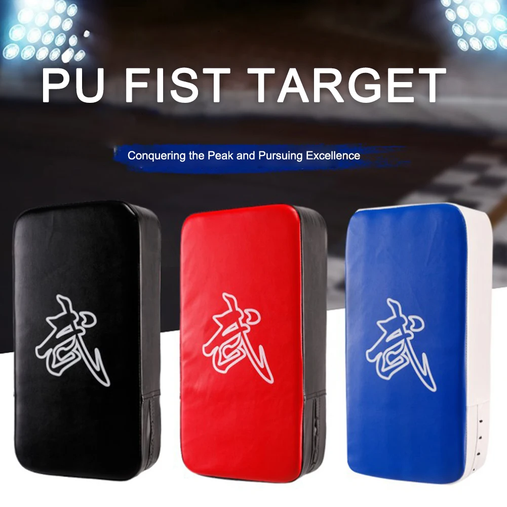 Boxen Pad Sand Tasche Fitness Taekwondo Hand Treten Pads PU Leder Ausbildung Ausrügestochen Muay thailändisch Fuß Ziel Boxen Schild Ausbildung