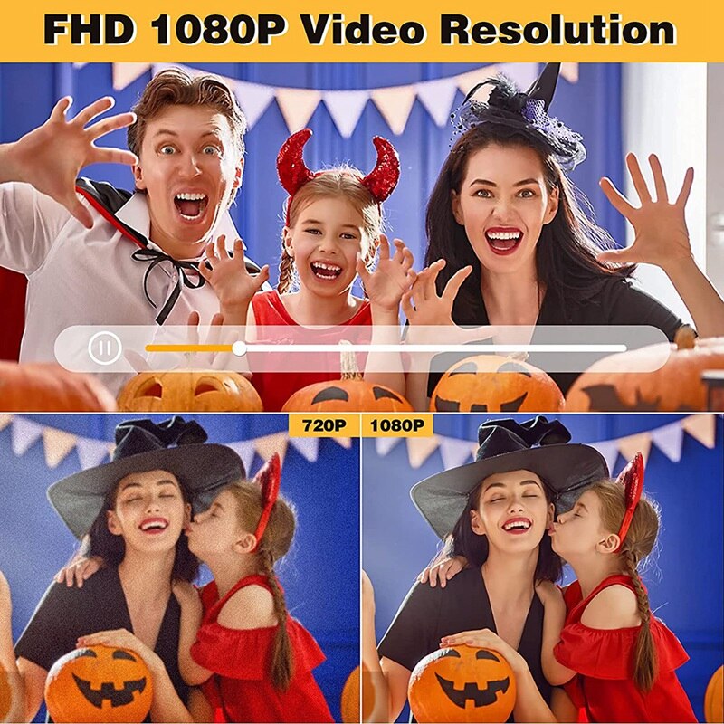 Digitale Camera 36 Mega Pixels Camera 1080P Vlogging Camera Draagbare Camera Met 16X Digitale Zoom Voor Kids