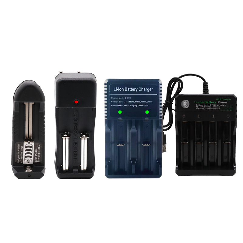 18650 3400mAh battery li-ion battery charger 3.7V 18650 16340 14500 Li-ion Rechargeable Battery charger