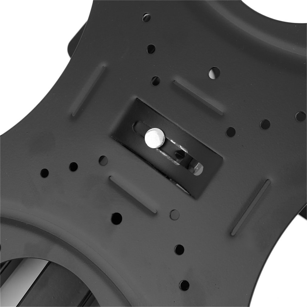 Universal Home Televison TV Wall Mount Metal Bracket Durable Rotate Telescopic TV Wall Mount For 14-42 Inch TV Set Black