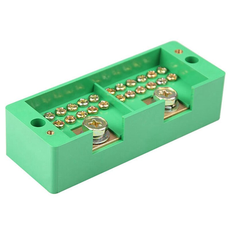 Caja medidora de 660V 30A, monofásica, 2 en 12, FJ6, bloque de terminales, caja de conexiones, Terminal de distribución de energía (2 en 12 DE SALIDA)