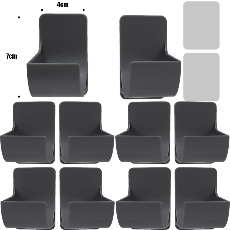 Wall Mounted Trash Bag Shelf Holder Garbage Bag Storage Box Fresh Film Roll Container Dispenser Self-Adhesive Garbage Roll Racks: XL / light green