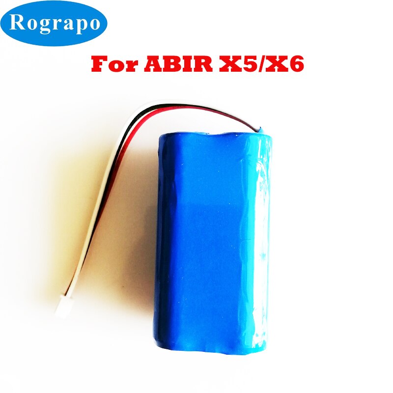 Neue 3400mAh Li-Ion Akku Für ABIR X5, ABIR X6 Roboter Staubsauger Teil Zubehör