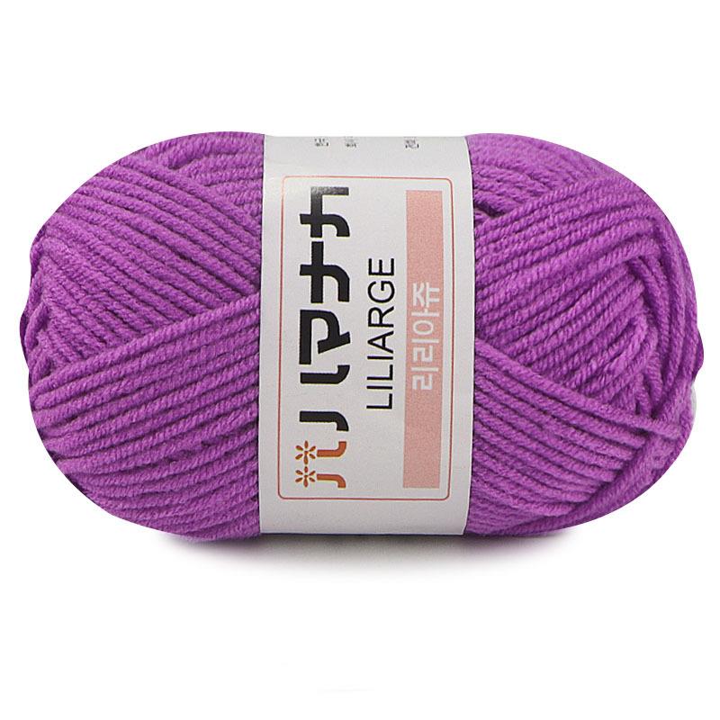 25G Zachte Katoen Gebreide Sjaal Wol Babycare Garen Trui Gebreide Kleurrijke Haak Hand Lot Breien Craft Baby Zachte: 06