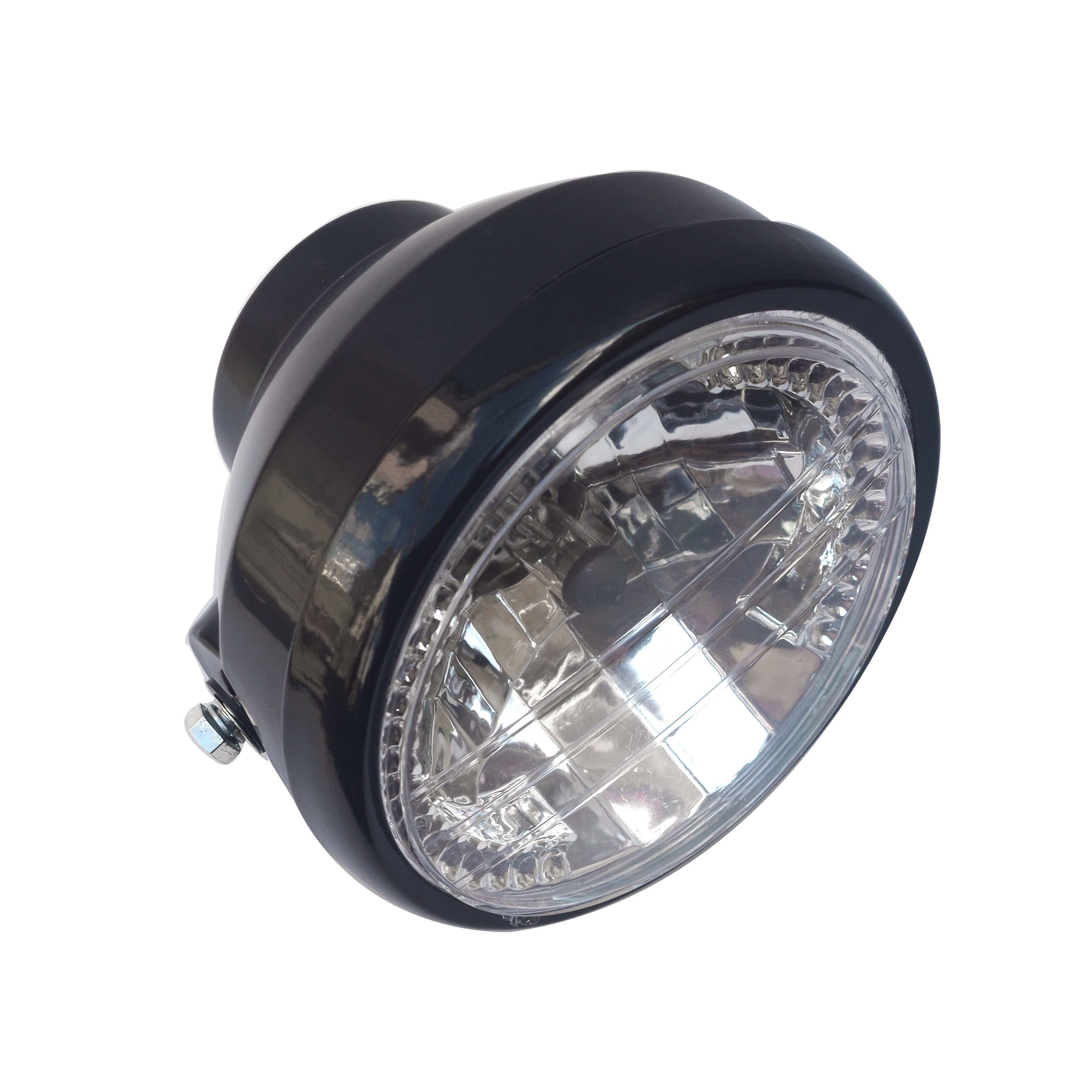 7 " 12v amberkleurige motorfiets cafe racer koplamp koplamp moto led richtingaanwijzer voor honda kawasaki suzuki hyosung ktm yamaha