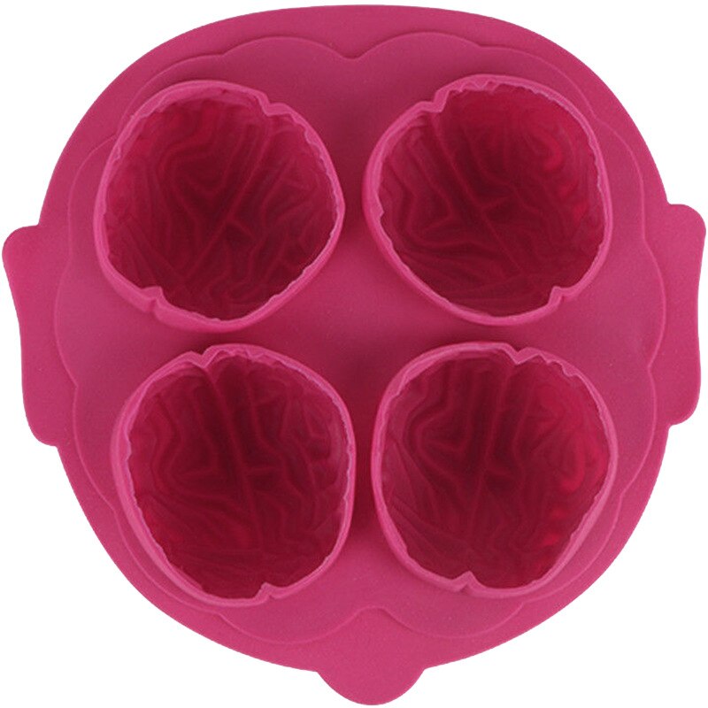 Fun DIY brain shape ice tray mold Fred brain ice mold | ice tray TPR food ice tray small ice cube kitchen gadgets: Default Title