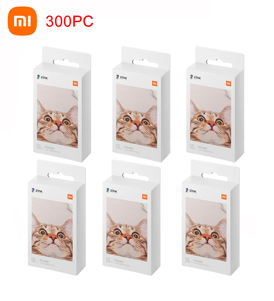 Printer Xiaomi Zink Pocket Printer Papier Zelfklevend Photo Print Lakens Xiaomi 3-Inch Mini Pocket Photo papier
