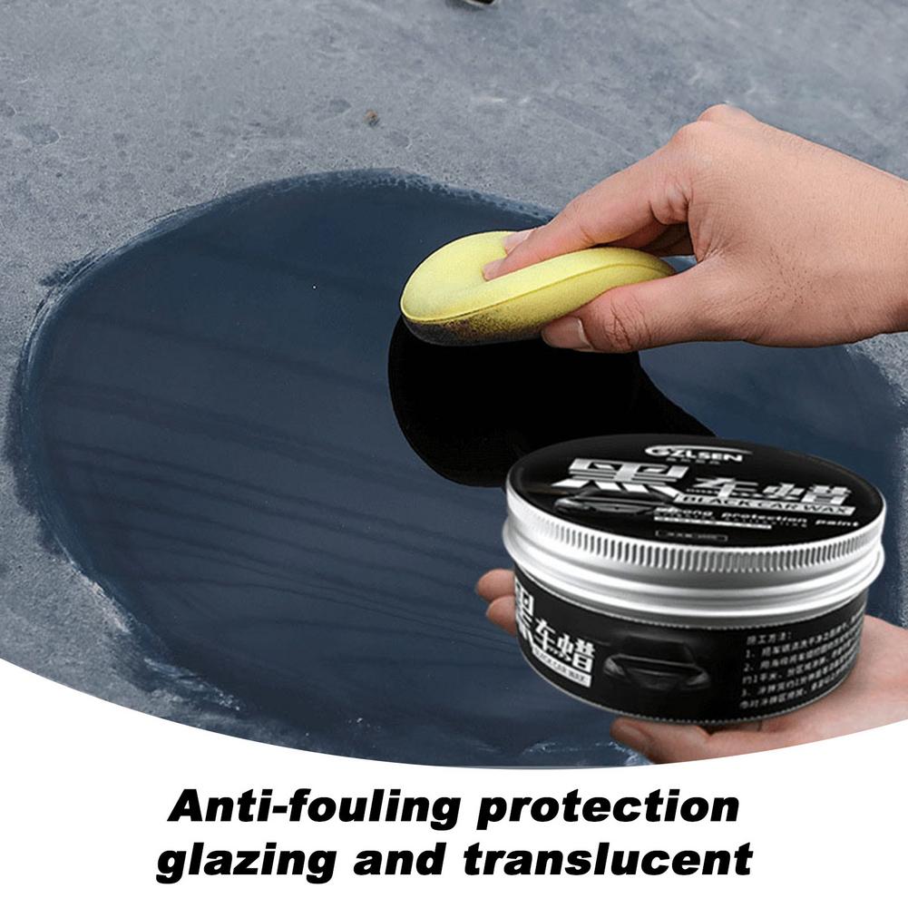 Cire noire dure et brillante pour voiture, ensemble de revêtement de Surface en cristal, Film étanche, cire de polissage pour réparation des rayures