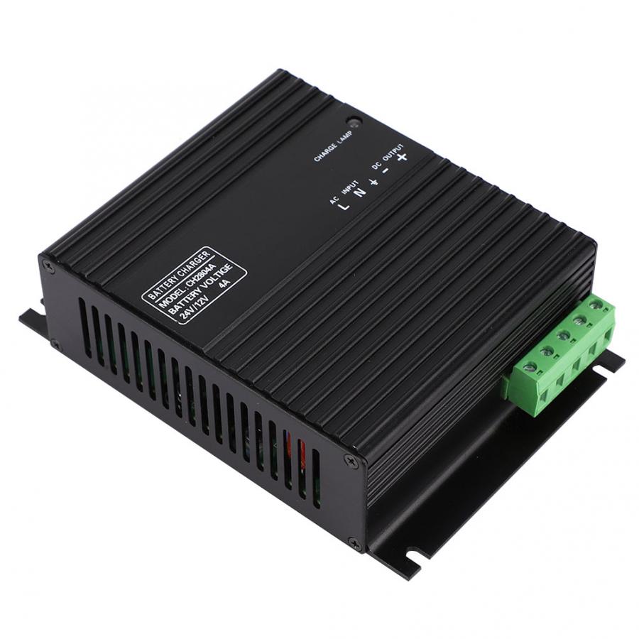 12V/24V 4A Intelligent Battery Charging Device Derv Generator Lead-Acid Battery Charger with LE Battery Charger