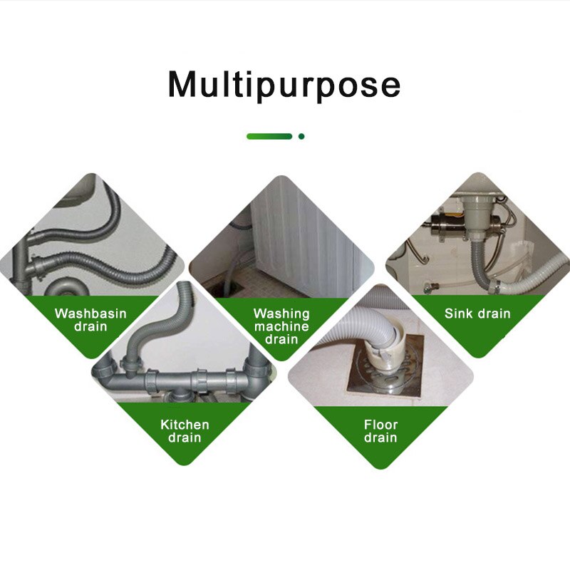 Drain Pipe Hose Seal Sewer Pipe Plug Deodorant Silicone for Washing Machine Hose