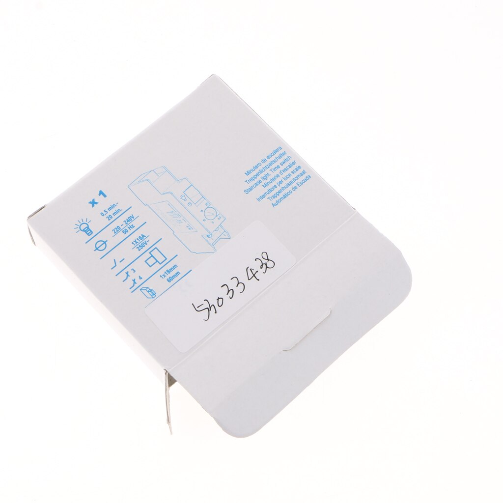 Stair Light Delay 16A AC 220-240V Timer Relay Normally Open Contact Adjustable Staircase Time Delay Switch