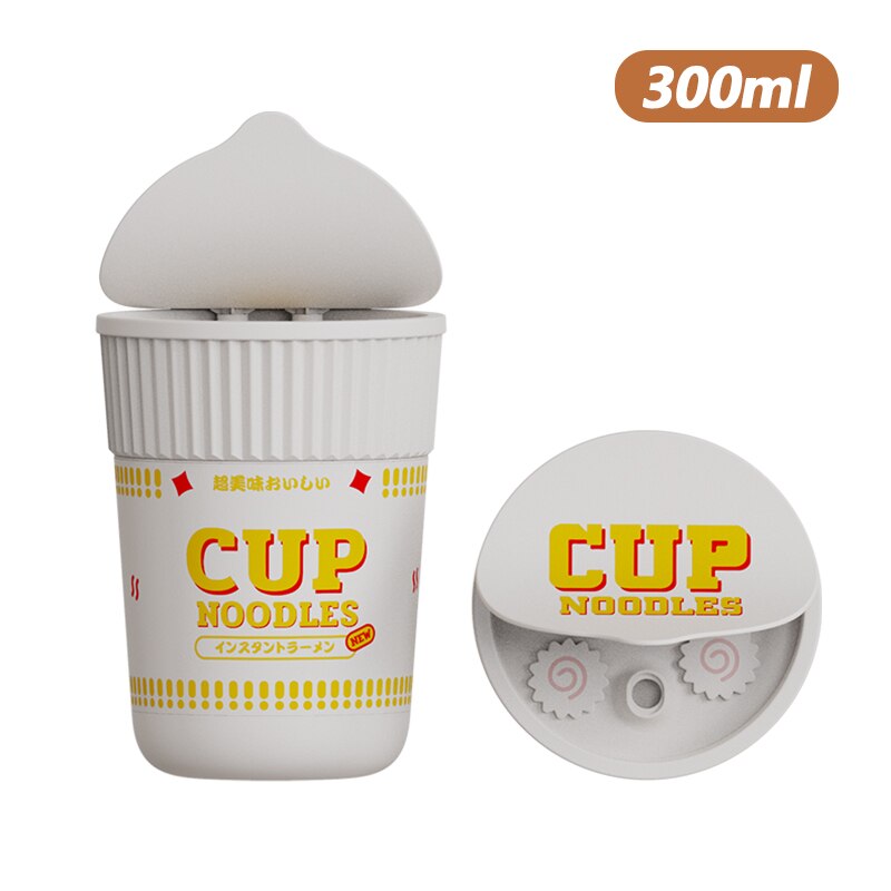 Cup Noodle Humidifier 300ML Ultrasonic USB Aroma Air Diffuser 2000 mAh battery Aromatherapy Humidificador Home Difusor: 01