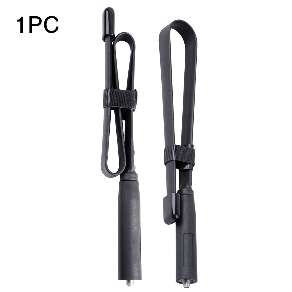 Signal boost walkie talkie vhf uhf foldbar fleksibel udvid antenne udendørs sma kvindelig bærbar dual band til baofeng uv -5r/82