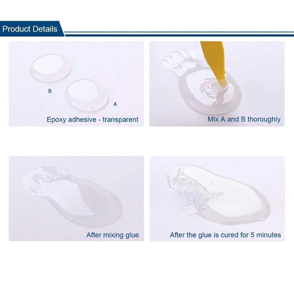 20/50/80/100g A+B Metal Repair Agent Heat Resistant Cold Weld Paste Welding Adhesive Super Glue Industrial Repair Agent