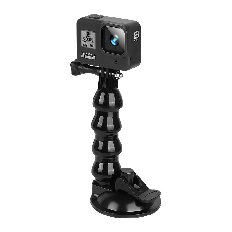 Mini caméra d'action ventouse pour GoPro Hero 9 8 7 5 6 4 Sony SJCAM SJ7 Yi 4K H9 Go Pro 7 montage vitre ventouse accessoire
