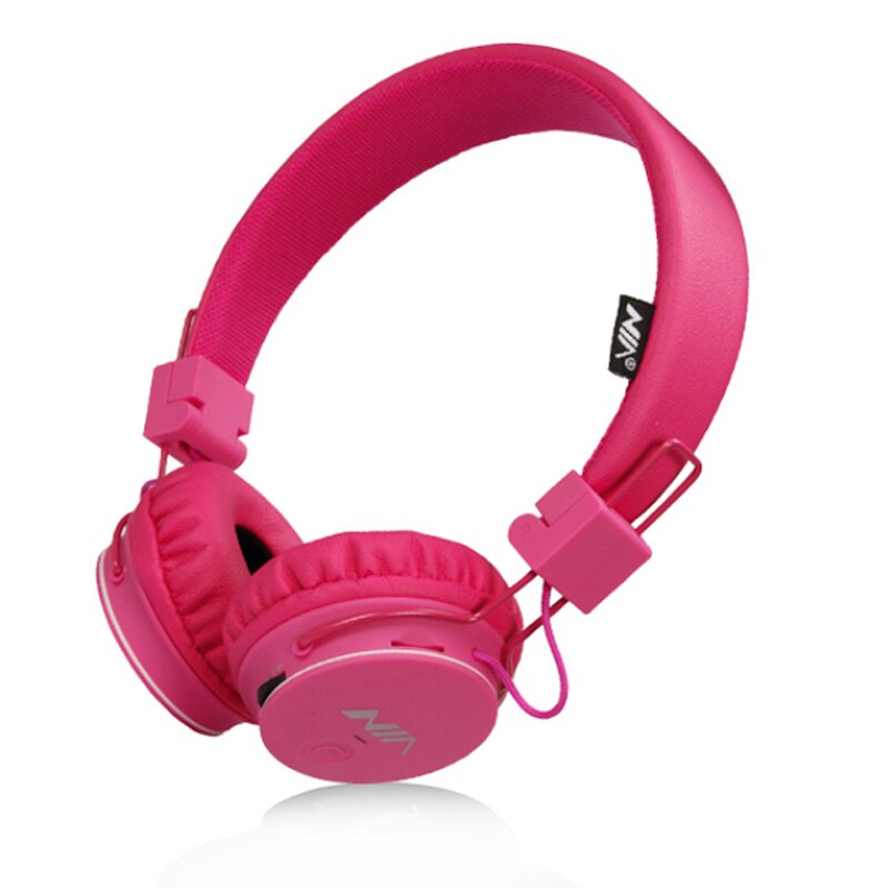 NIA X3 – casque d&#39;écoute sans fil pliable, réglable, avec Support de micro, carte TF, écouteurs pour Radio FM, , Original: Rose
