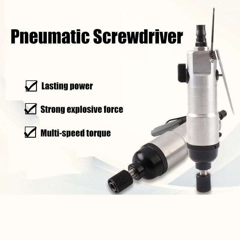 Straight Pneumatic Air Screwdriver Pneumatic Blower Pneumatic Drill Pneumatic Tool for Home Renovation