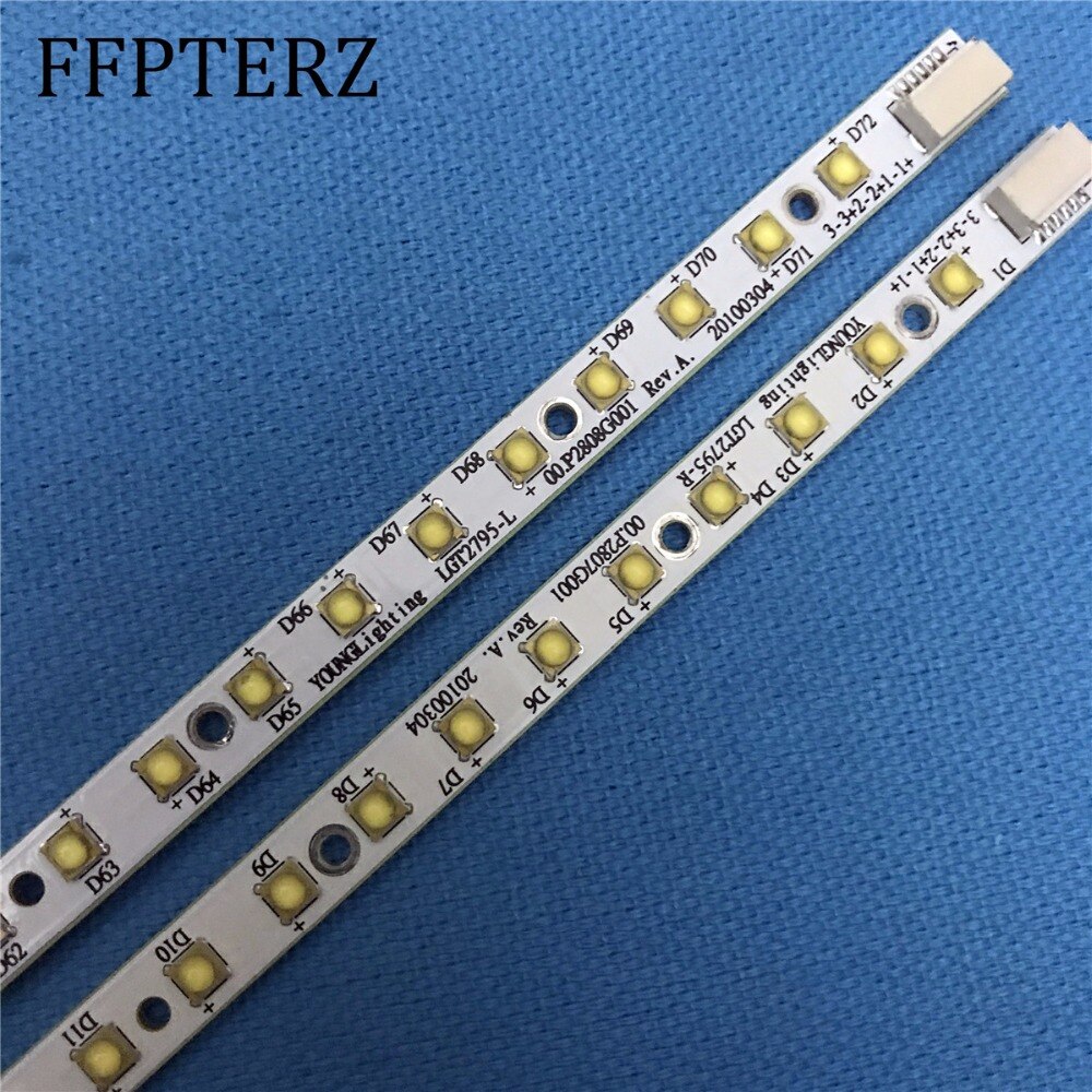 310mm LED Backlight Lamp strip 36leds for Apple iMac LM270WQ1 SD C2 MB270B2U SDA2 SDB1 SDE3 SDE5 SDF1 LGT2781 LGT2795