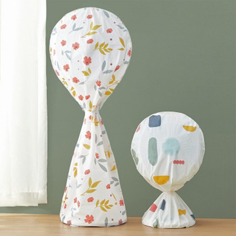 Electric Floor Fan Dust Covers, Household Fan Dust Cap, Waterproof, Zip Bag, 2 Sizes Optional