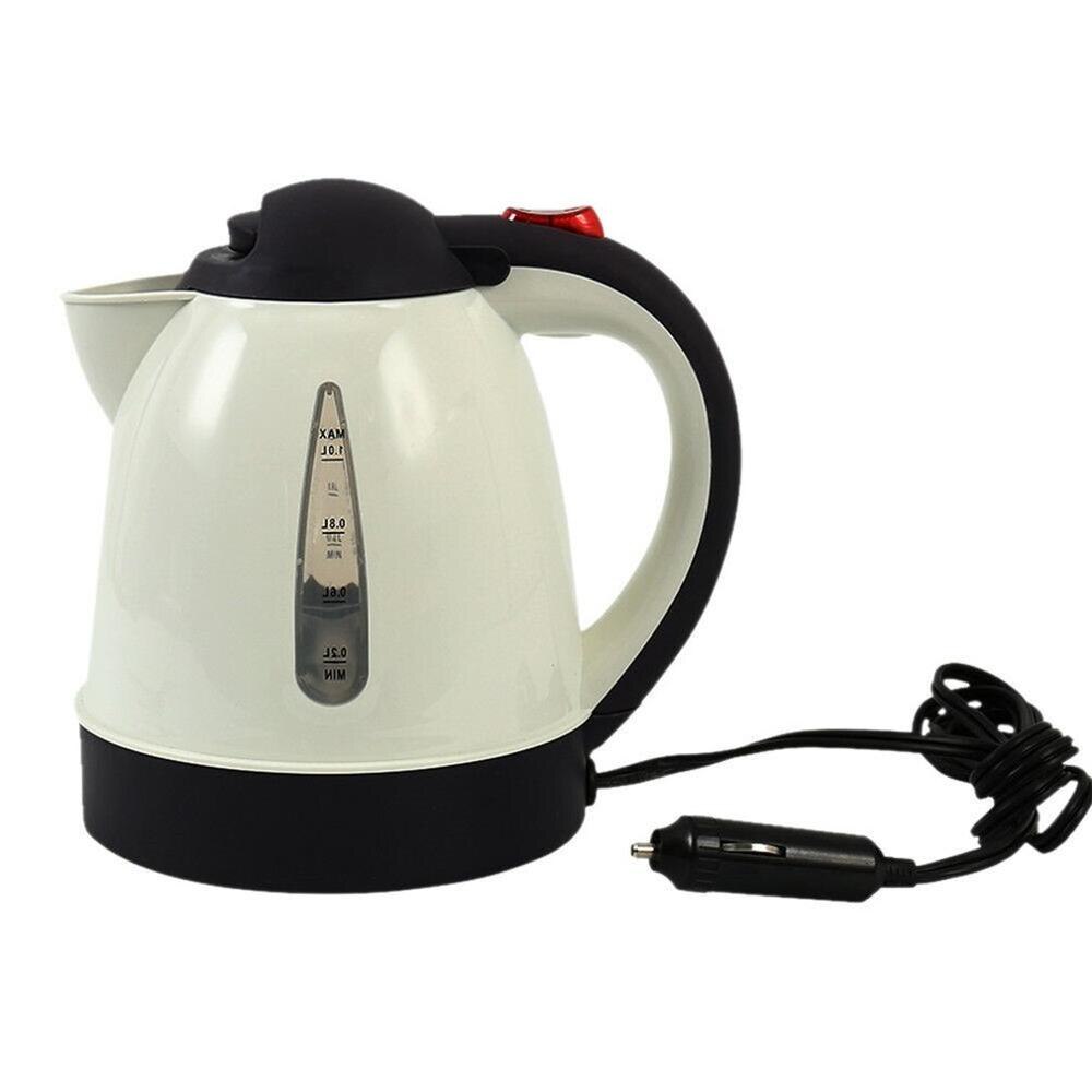 1000Ml Ketel Auto Draagbare Boiler Auto Reizen Voor De Cafe 304 Rvs Grote Capaciteit: 24V