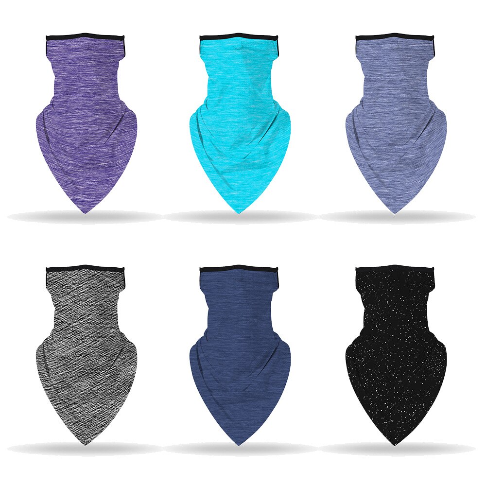 Multiway Outdoor Bandana Men Women 3D Printing Climbing Hiking Cycling Fishing Windproof UV Protection Halloween Face Mask Scarf