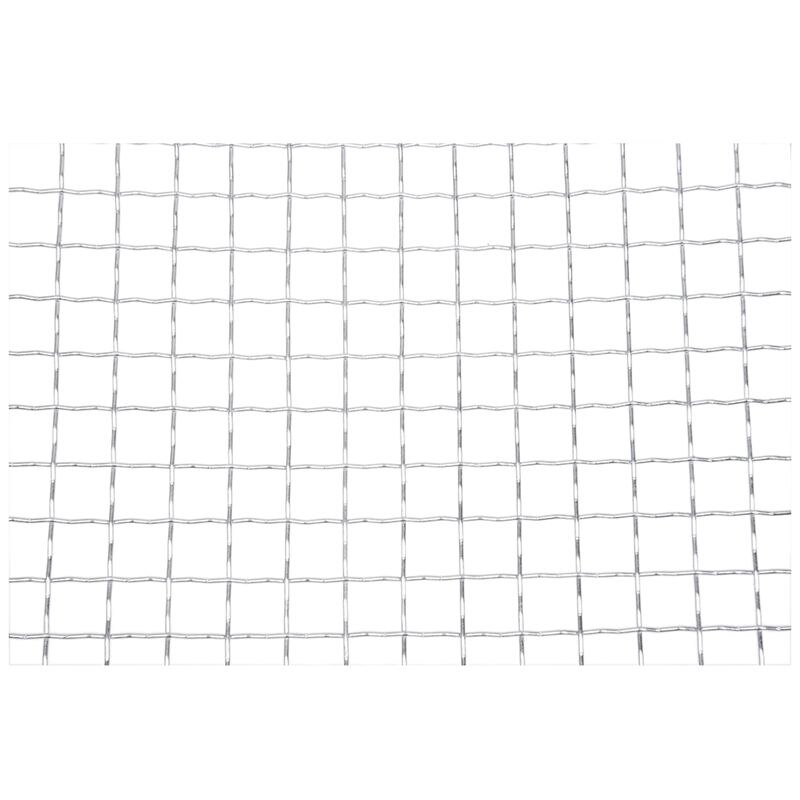 Metal Squares Holes Grilling Barbecue Wire Mesh 40cm x 25cm