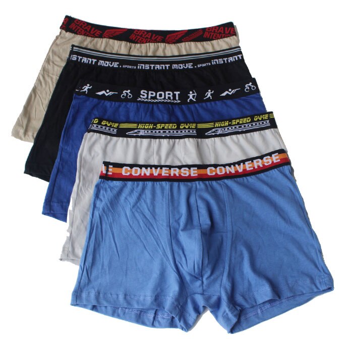 6pcs Men Boxer Underwear Cotton Boxers Panties Comfortable Mens Underpants Sexy Solid Cuecas Trunks Brand Shorts Men Boxer 4XL: 6PCS ZIMU / XL 50-60KG