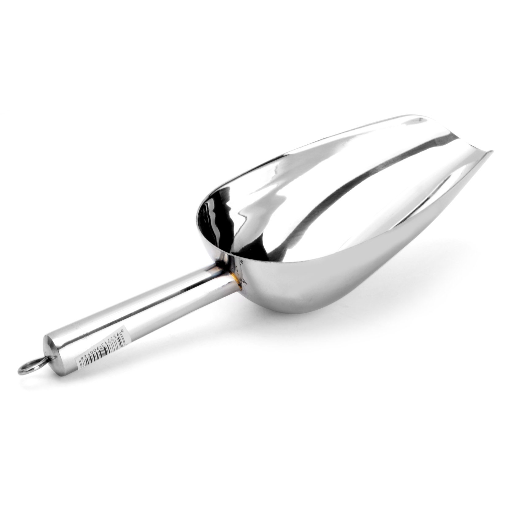 Kitchen Tools Gadgets Utensils Thickening Stainless Steel Circular Long Handle Food Ice Shovel Scoops Ice scraper