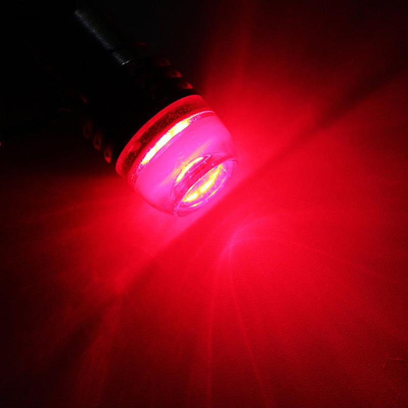 2 stk pærer for bil bak bremselys automatisk blinklys pære rød 1157 bay 15d p21/5w strobe blinkende led projektor