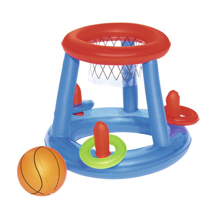 Water board inflatable basketball box pool entertainment goal throw basketball