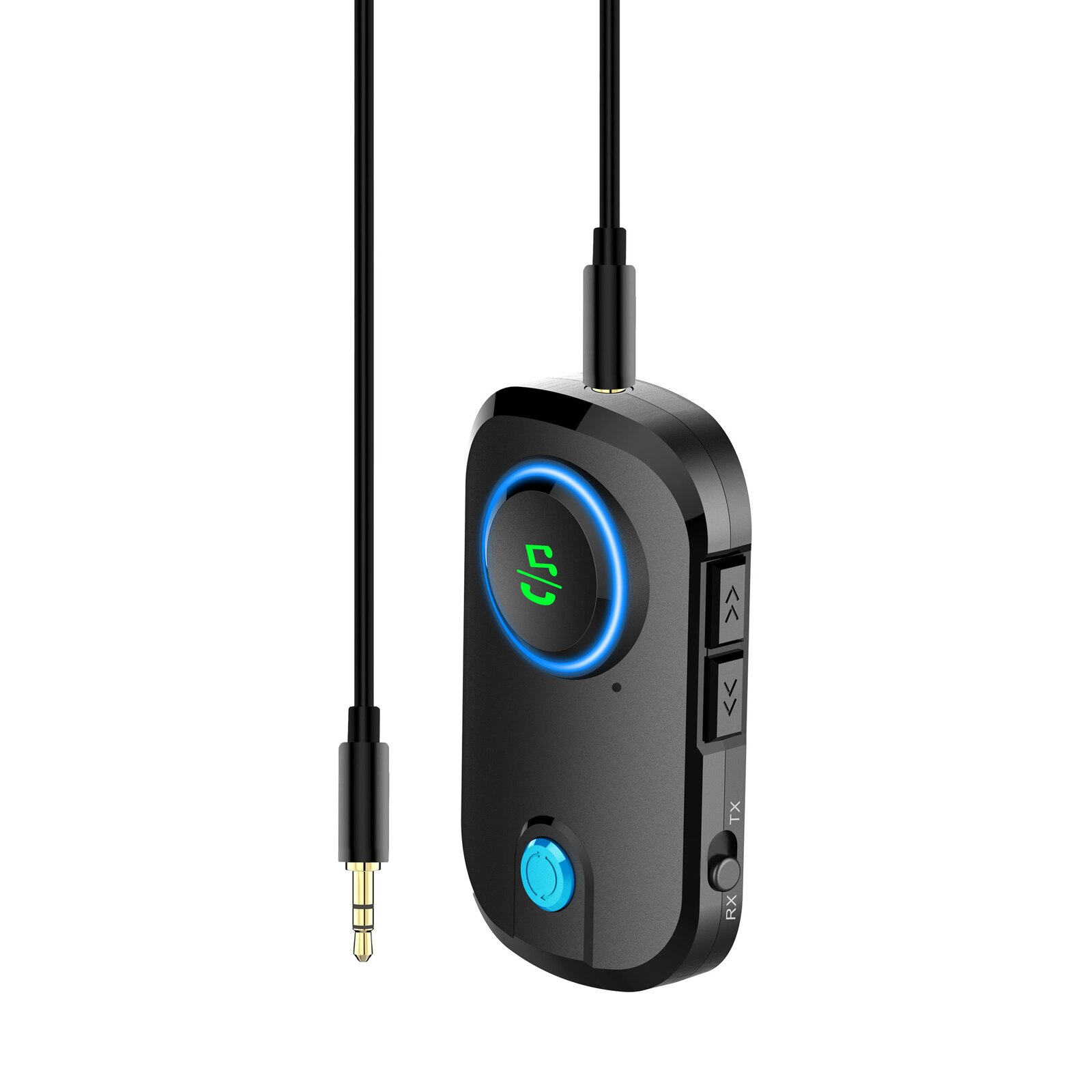 Bluetooth Zender Ontvanger 3.5Mm Aux Wireless Audio Adapter Handsfree Carkit Met Microfoon Voor Hoofdtelefoon Speaker Stereo