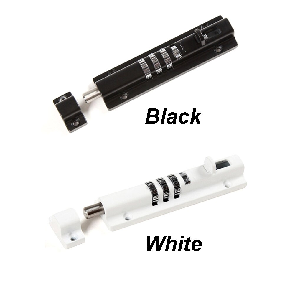 3 Dial Digit Anti Theft Bolt Zinc Alloy Coded Security Lock Safe Combination Password