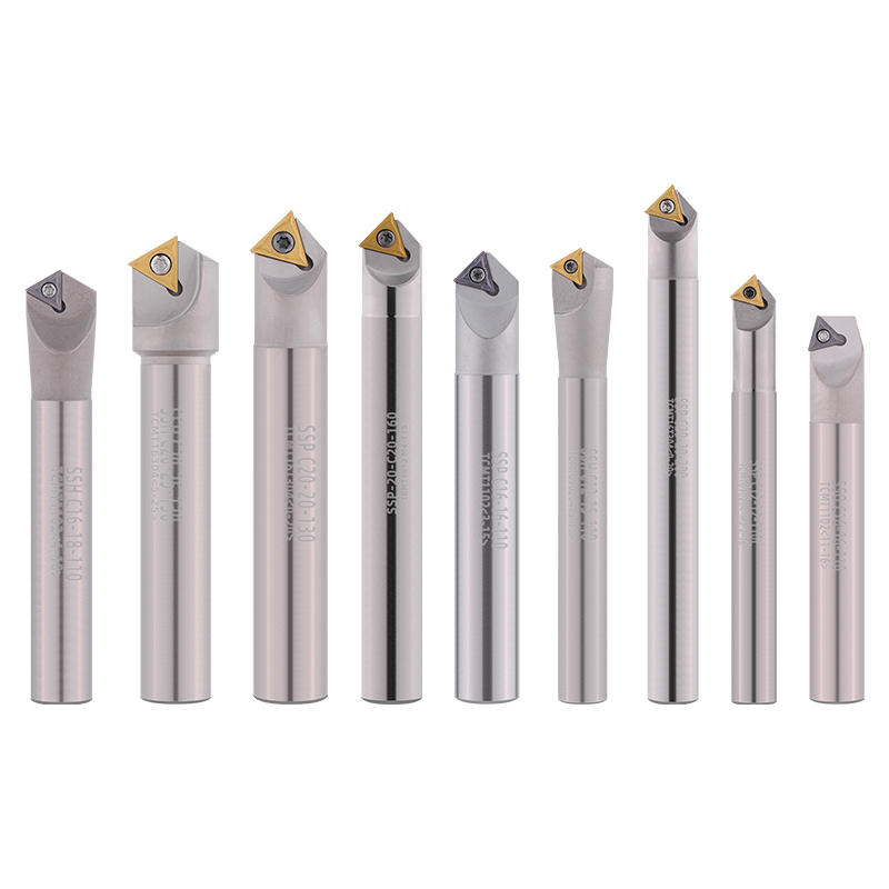LIHAOPING 15 45 60 herramientas de biselado de 30 grados SSO SSY SSP SSH TCM C16-16-110 fresadora CNC torno cortador insertos TCMX TCMT