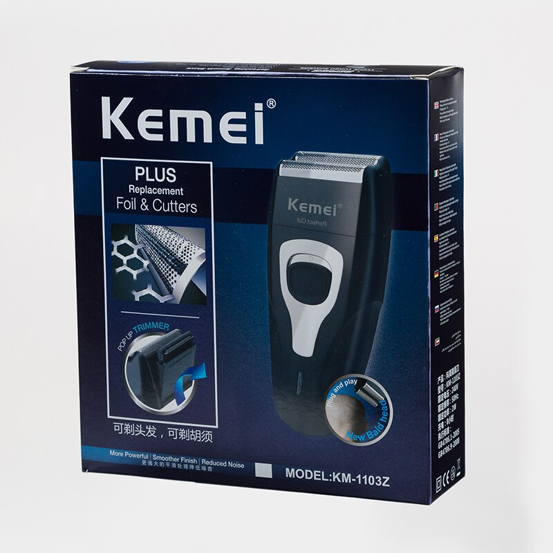 100-240V kemei golarka elektryczna 3D pływające golarka robić brody mężczyzn elektryczna maszynka robić golenia twarzy pielęgnacja maszynka robić golenia trymer robić włosów