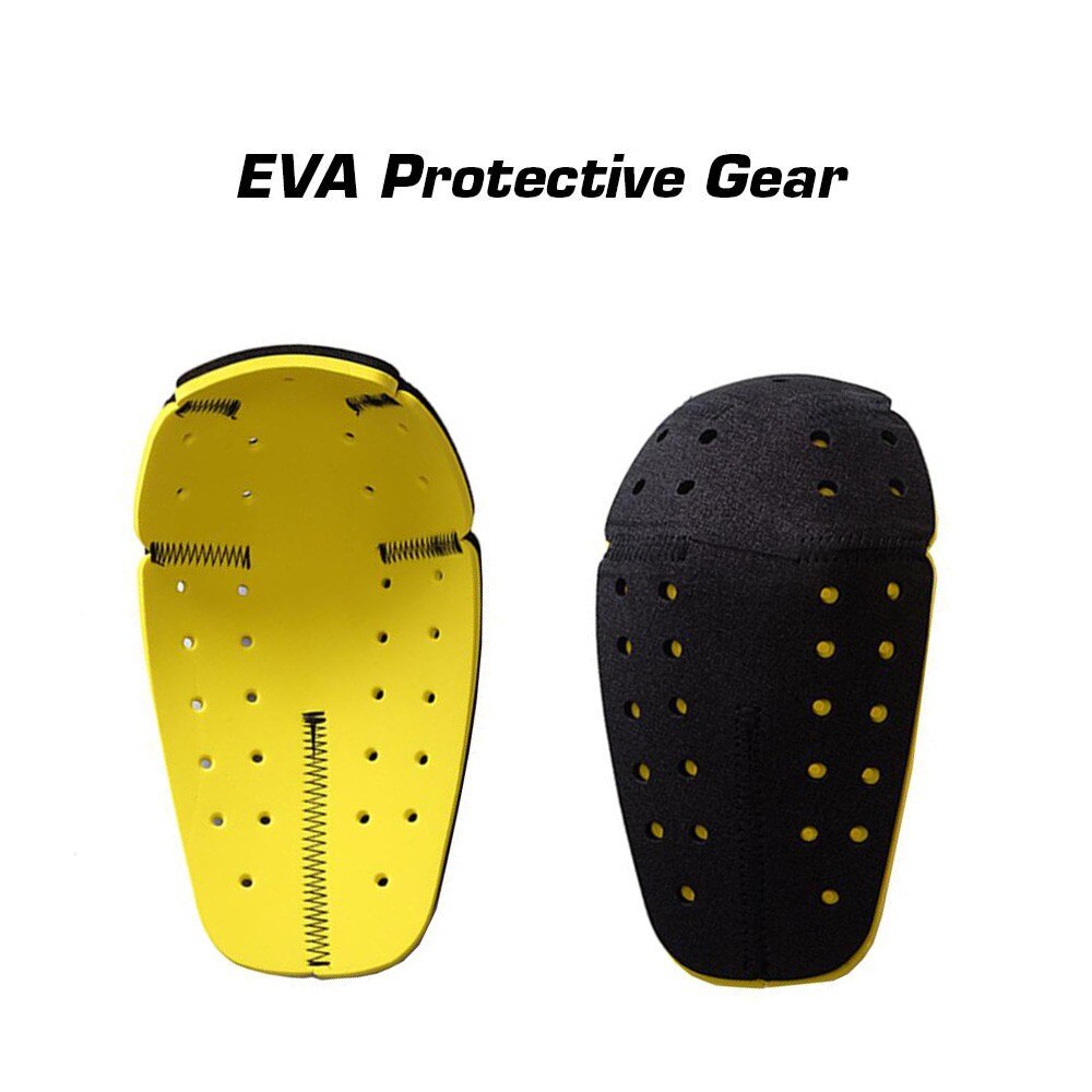5 Pieces Motocross Racing Protector EVA High Foaming Motorcycle Shoulders Elbows Back Protective Gear Knee pads 2 pieces: PANTS PADS