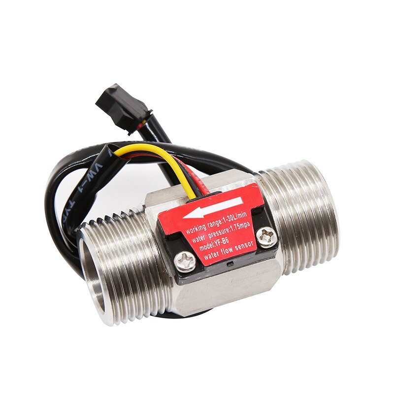 Turbine flowmeter G3/4 water flow detection stainless steel sensor
