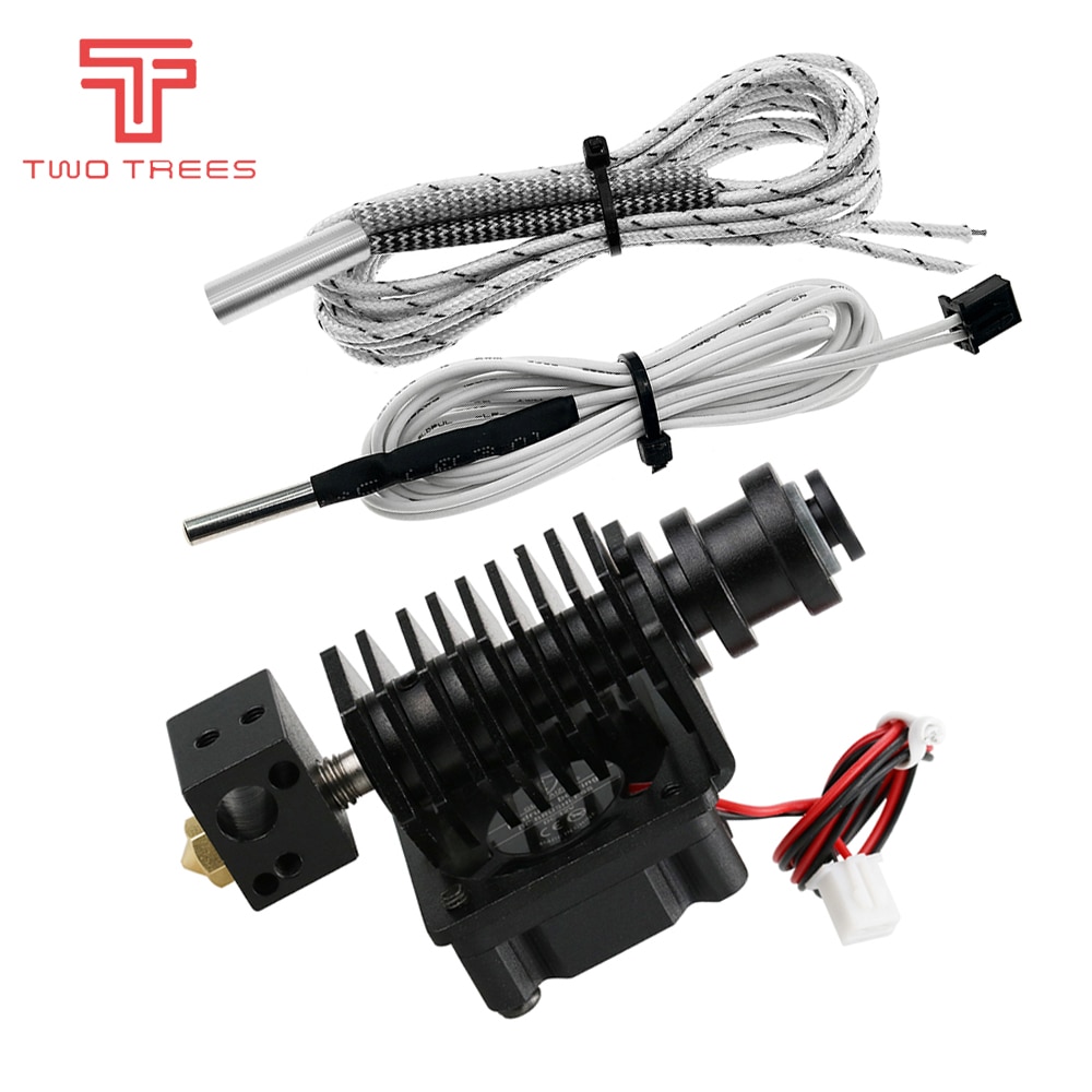 3D Printer BP6 Hotend Kit J-head Extruder Parts 0.4mm 1.75mm Nozzle High Temp and Low Temp Replace V6 Accessories