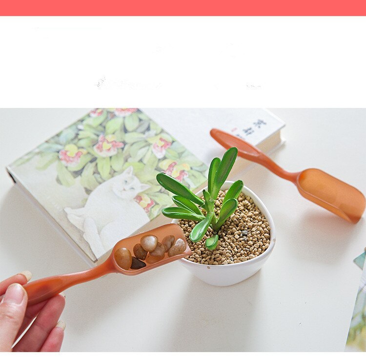 Mini pelle en plastique multifonction, outils de jardin, jardinières, outil à main, cuillères, plantes fleurs en pot, tourneurs de cuisine, 1 pièce, LF 161