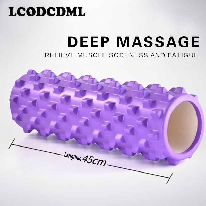 yoga pillar Mace sticks foam shafts keep the massage sticks shaft sticks sports fascia muscles to relax foam rolls