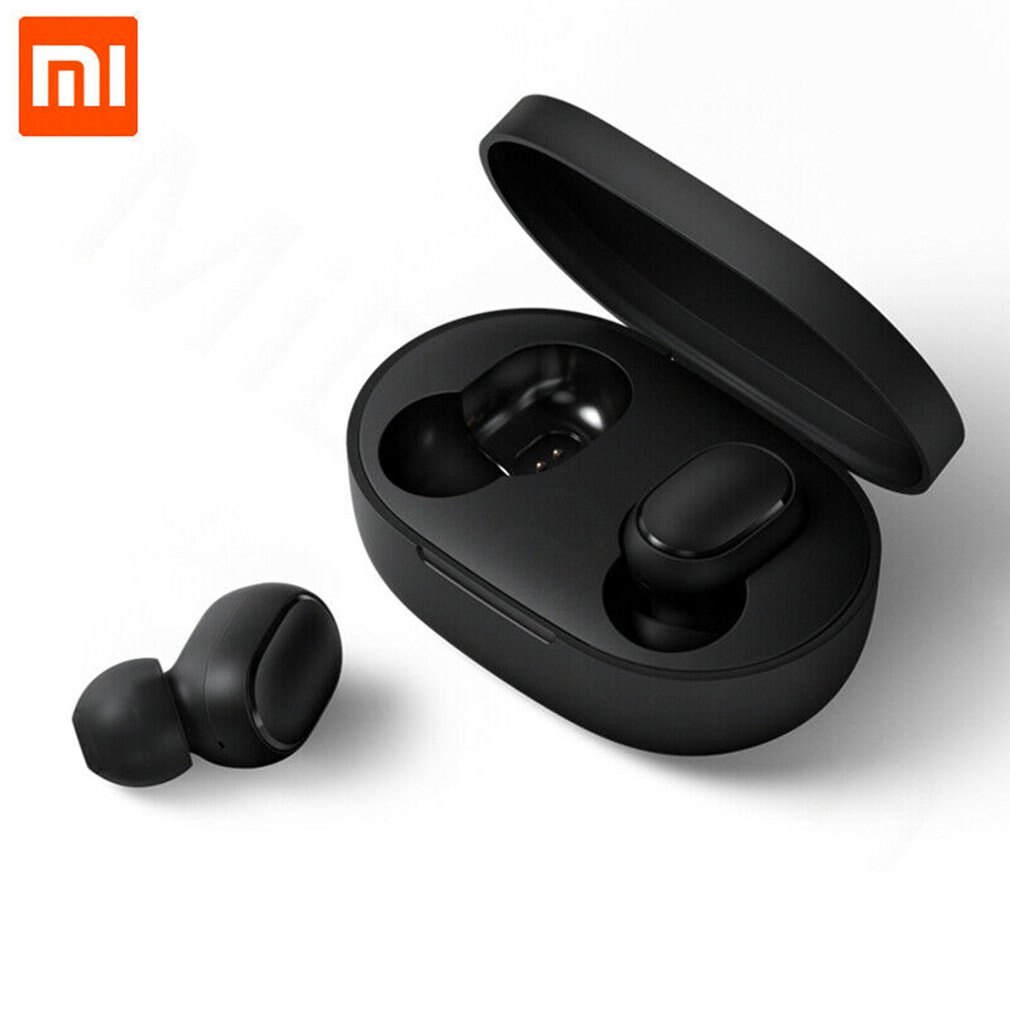 Original Xiaomi MI Redmi AirDots Drahtlose Bluetooth Kopfhörer TWS Echte Stereo Bluetooth 5,0 Mini Headset Mit Mic Ohrhörer: Ursprünglich Titel