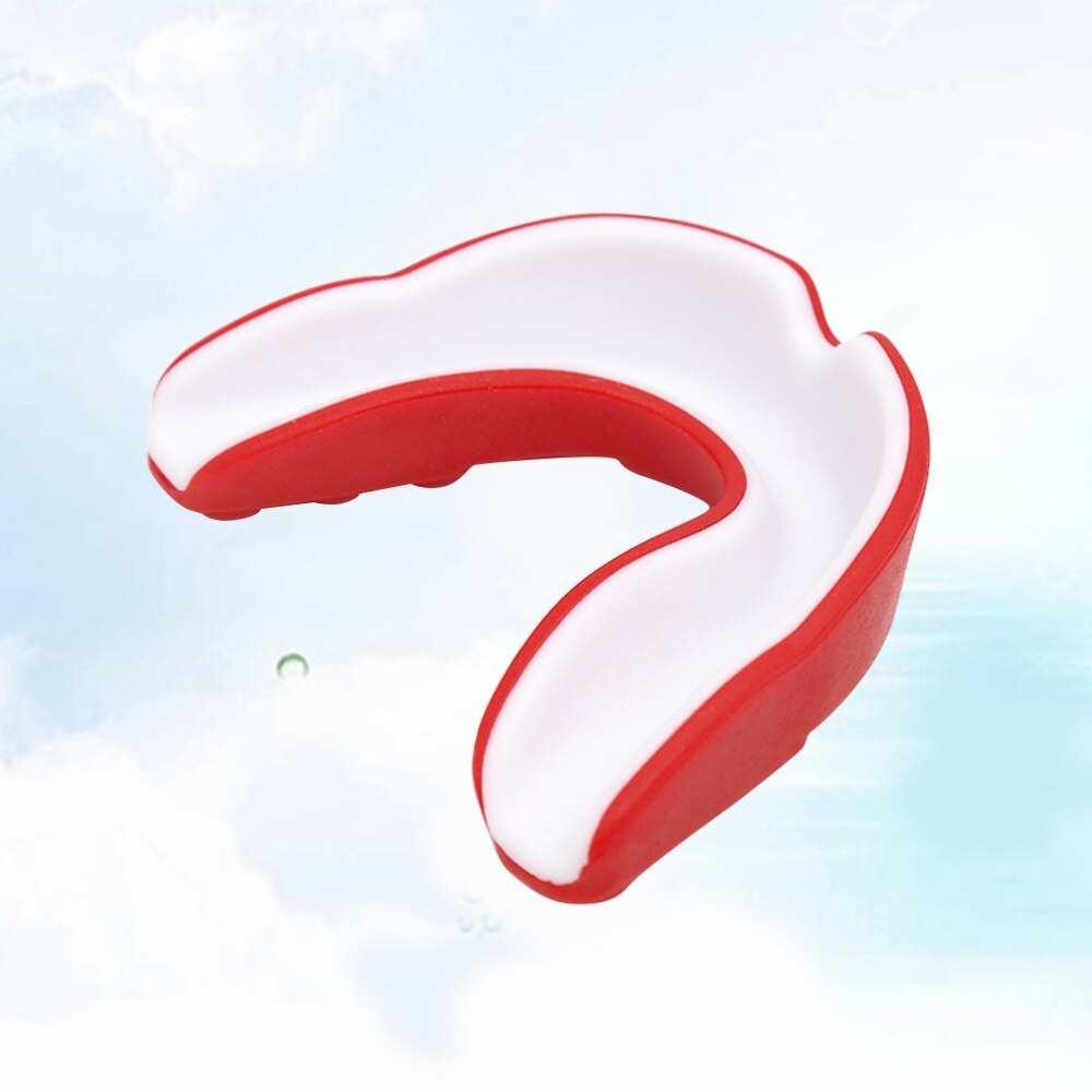 Adults Mouth Guard Durable Sports Mouthguard Protector Gum Shield Teeth Brace for Hockey Rugby Football: Picture 1