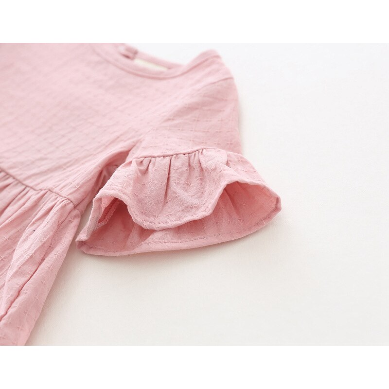 Meisjes t-shirt 4 kleuren zachte katoenen kinderkleding baby meisjes t-shirts peuter zomerkostuums casual meisjes t-shirts