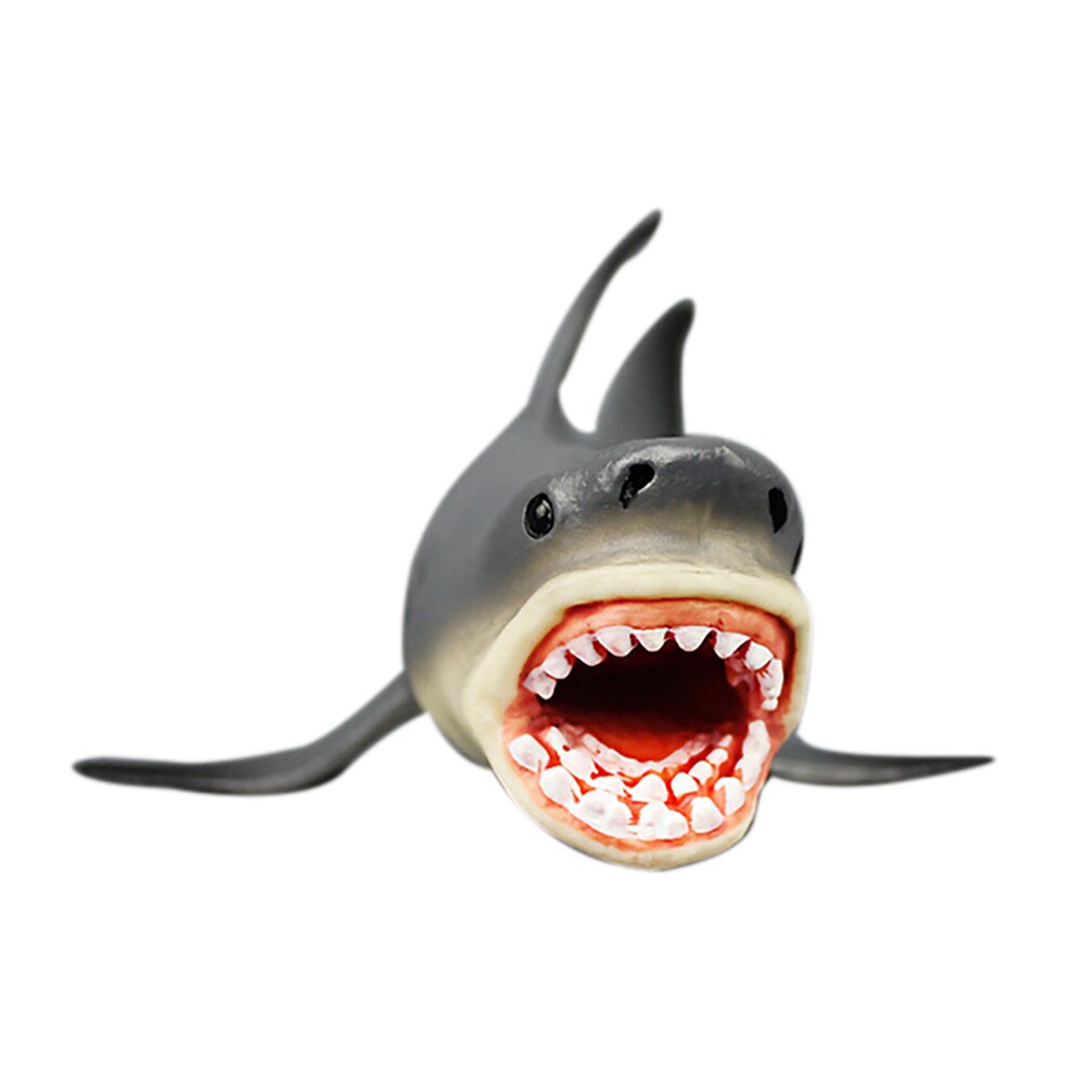 Megalodon förhistorisk haj hav utbildning djurfigur modell för barn unisex barn julleksak navidad