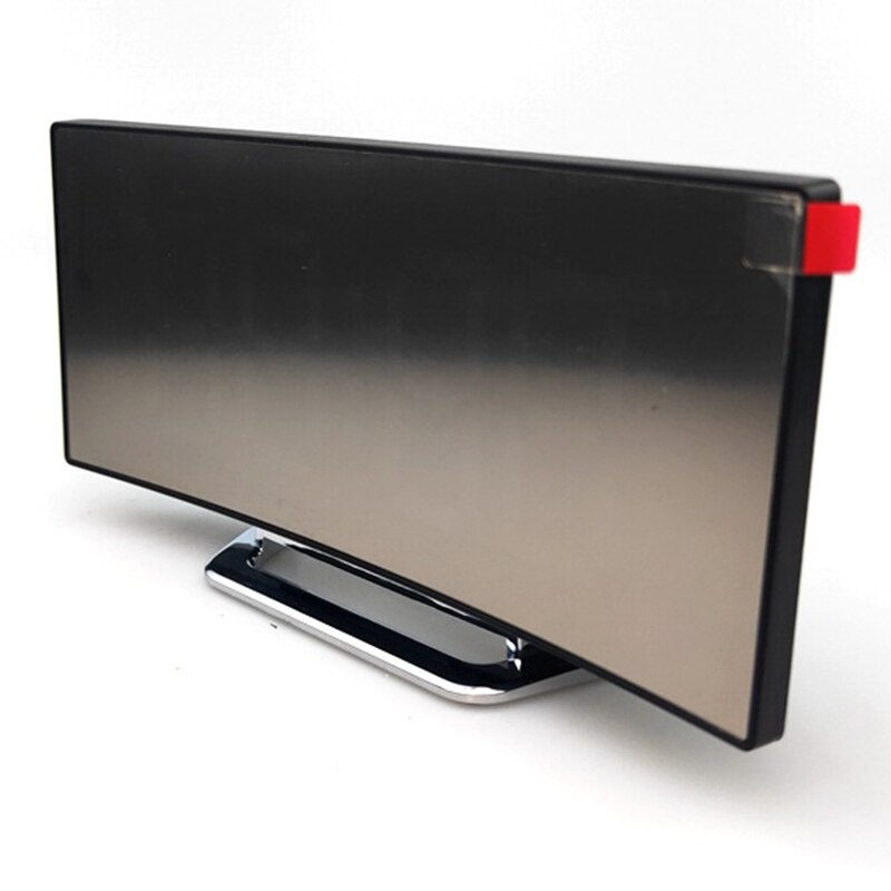 Electronic Alarm Clock Noiseless Digital LED Large Display Mirror Digital & Analog-Digital Clocks English USB Charging