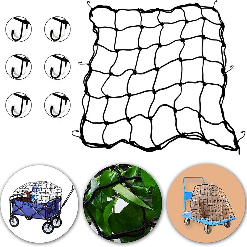 Elastic Trellis Netting Flexible Net Trellis Garden Trellis Netting Suitable for Courtyard Garden Potted Plants Climbing Plants