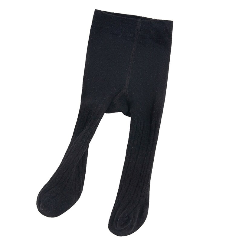Kinderen lente herfst winter panty's katoenen baby meisjes panty's kinderen baby gebreide panty's: Bk / S